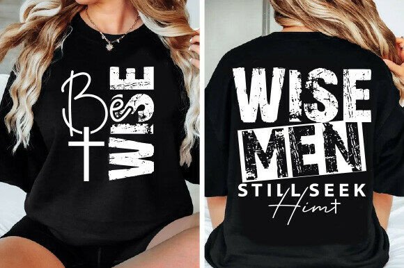 Christian Wise Men Svg Png, Faith Svg T-Shirt Designs