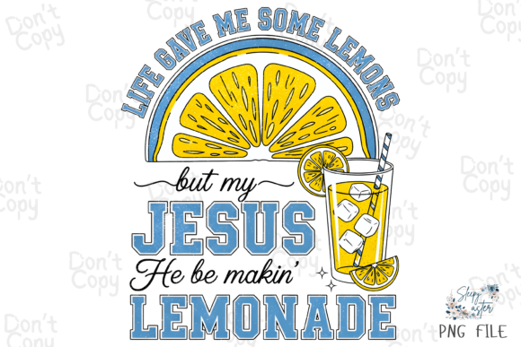 Jesus Lemonade PNG, Christian PNG