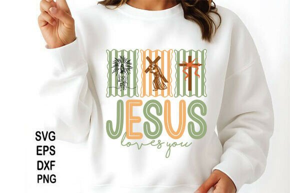 Jesus Loves You PNG, Christian PNG, Neon