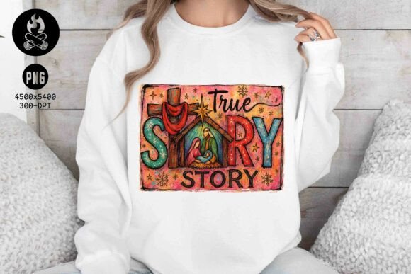 True Story PNG, Christian Nativity